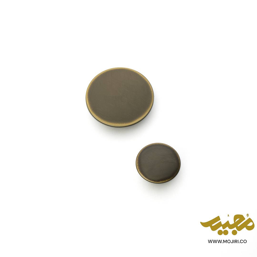 دستگیره کابینتی تک پیچ برنز استیل