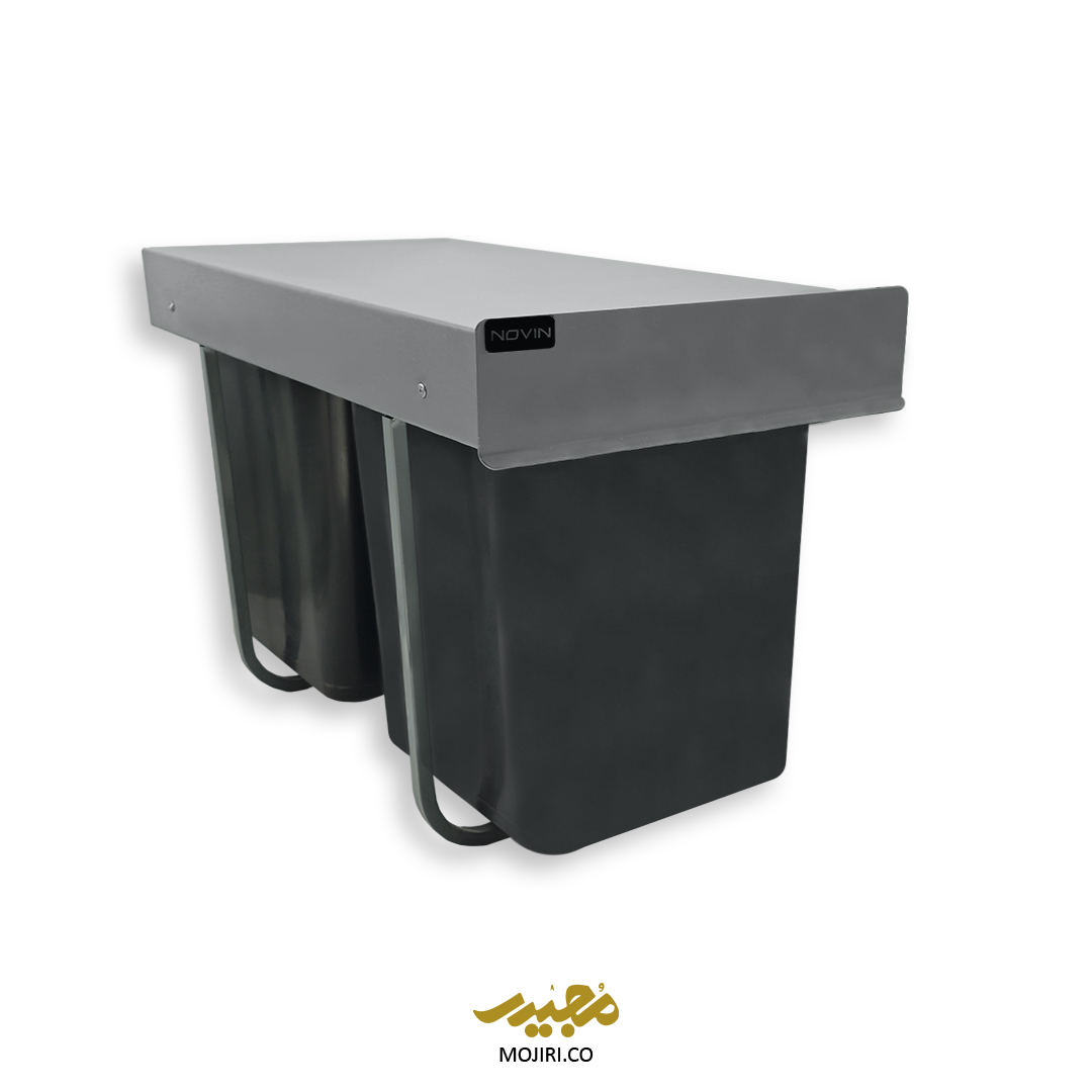 سطل زباله دو مخزن 16 لیتری