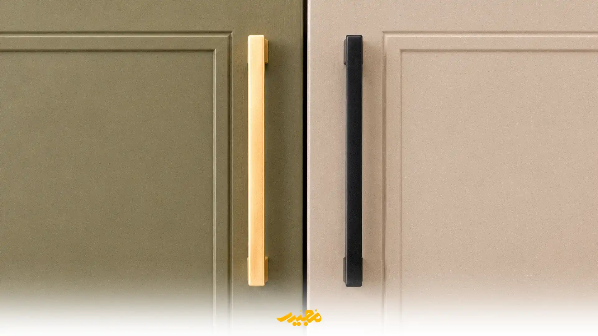 تاثیر دستگیره در زیبایی کابینت نئوکلاسیک