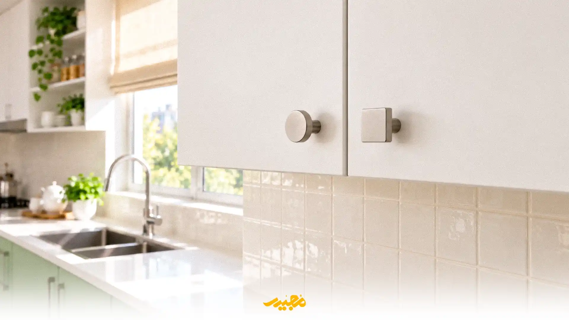 طریقه نصب دستگیره تک‌پیچ کابینت